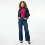 Blue Wide Leg Denim Jeans - Image 3