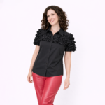Bright and cheerful in fuchsia blouse - Image 5