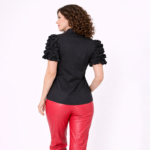 Bright and cheerful in fuchsia blouse - Image 10