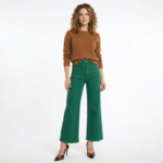 Green Wide Leg Pants