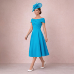 Scarlet Grace Off-Shoulder Midi Dress - Image 5