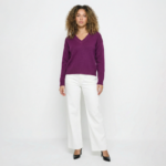 White Wide-Leg Pants - Image 4