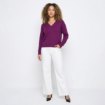 White Wide-Leg Pants - Image 5