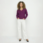 White Wide-Leg Pants - Image 7