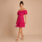 Ruffle Off-Shoulder Mini Dress - Image 3