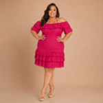 Ruffle Off-Shoulder Mini Dress - Image 2