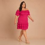 Ruffle Off-Shoulder Mini Dress - Image 4