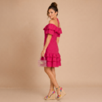 Ruffle Off-Shoulder Mini Dress - Image 8