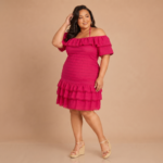 Ruffle Off-Shoulder Mini Dress - Image 6
