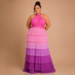 Sunset Ombre Tiered Maxi Dress - Image 5