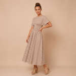 Coastal Stripe Smocked Maxi Dress - Image 4