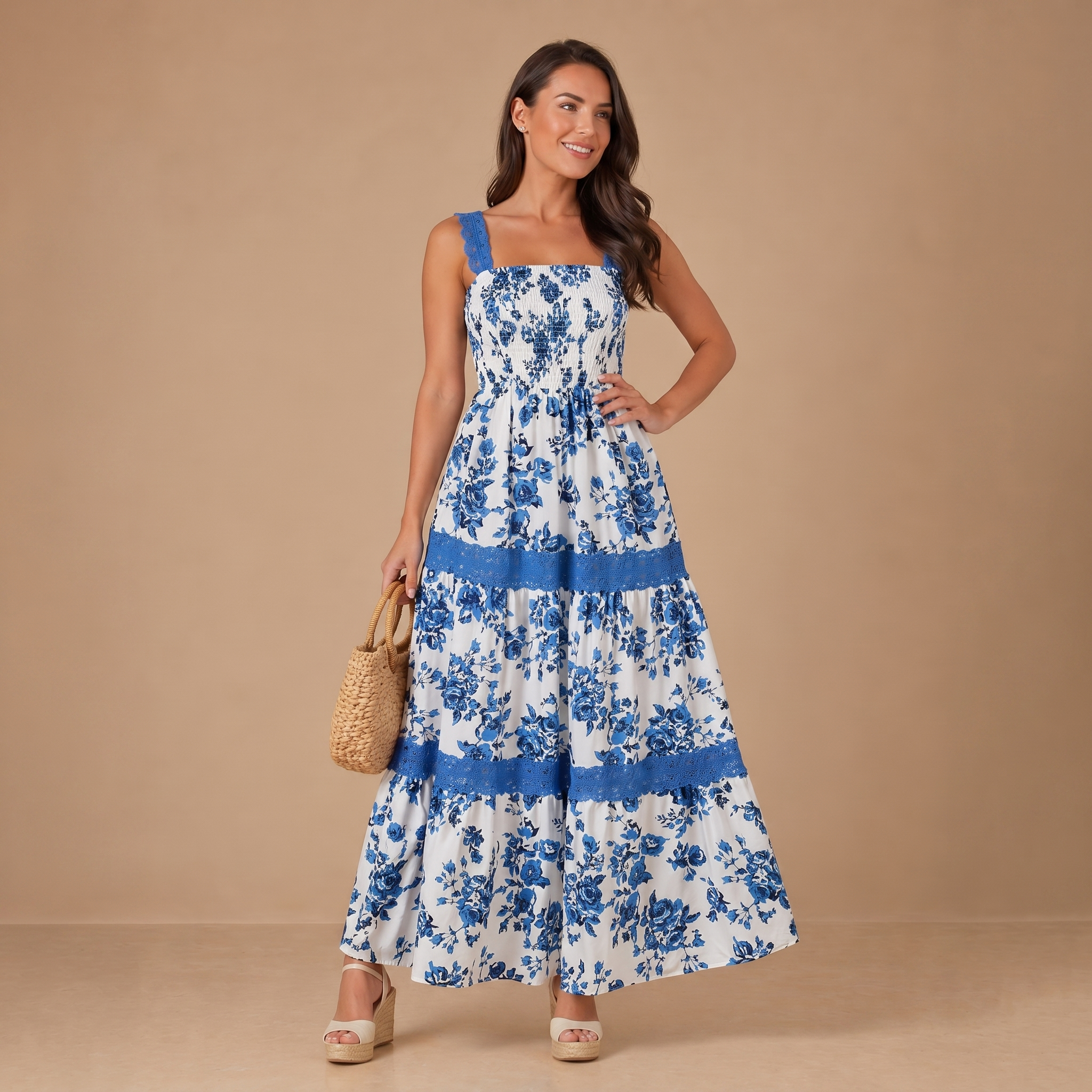 Modelia-2026-05-23-464538-repose Marina Floral Maxi Dress - Image 1