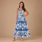 Marina Floral Maxi Dress - Image 5