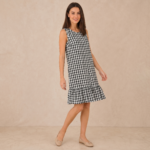 Picnic Day Gingham Mini Dress - Image 2