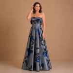 Genevieve Midnight Rose Ball Gown - Image 2