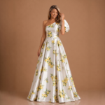 Sabrina Lemon Blossom Gown - Image 3