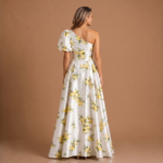 Sabrina Lemon Blossom Gown - Image 4