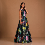 Rosalie Boat Neck Gown - Image 7