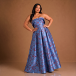 Vivienne Blossom Evening Gown - Image 4