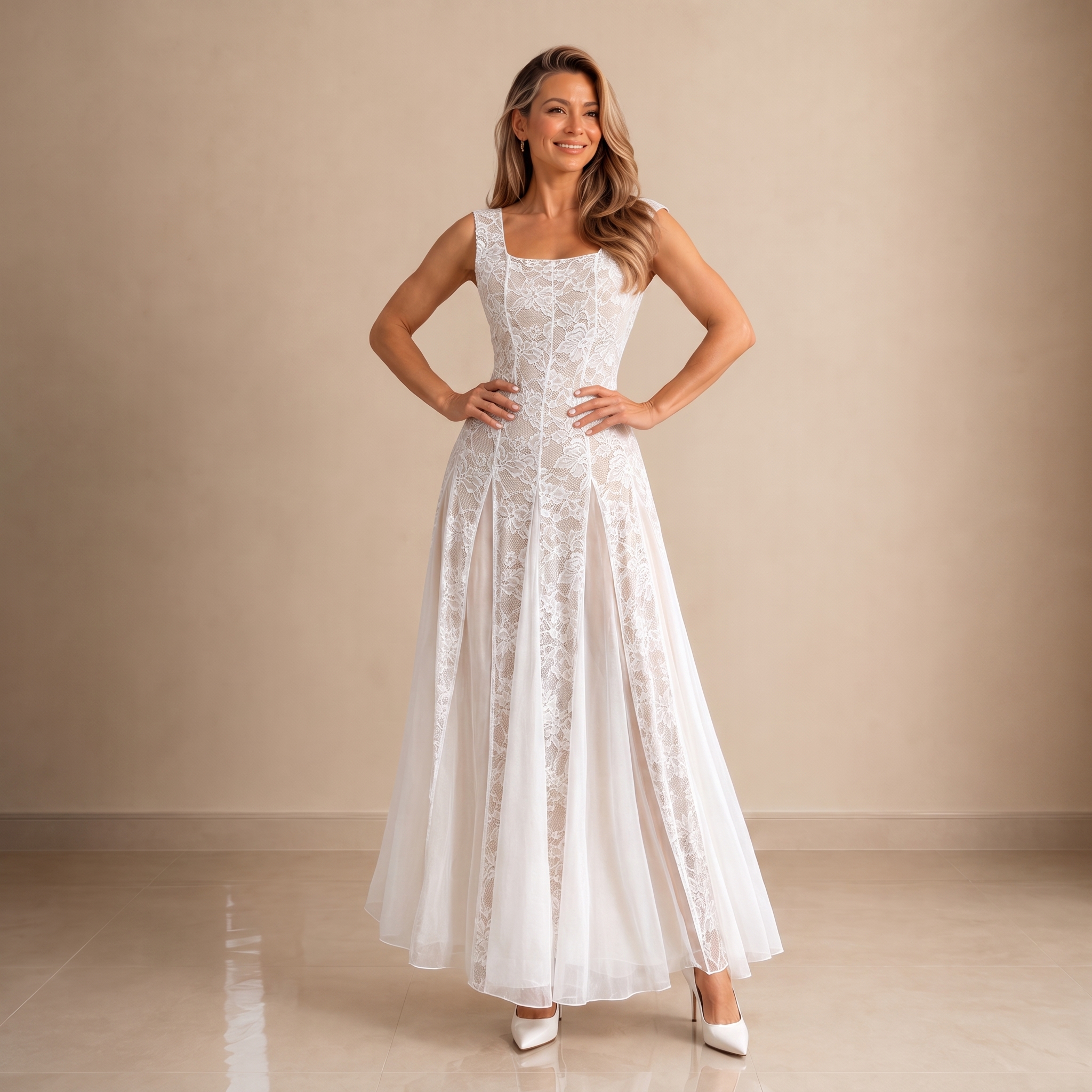 Modelia-2026-07-19-547343-repose Eliana Lace Maxi Dress - Image 1