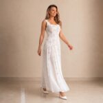 Eliana Lace Maxi Dress - Image 3