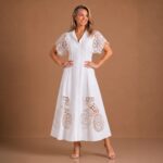Sienna Eyelet Maxi Dress