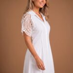 Sienna Eyelet Maxi Dress - Image 3